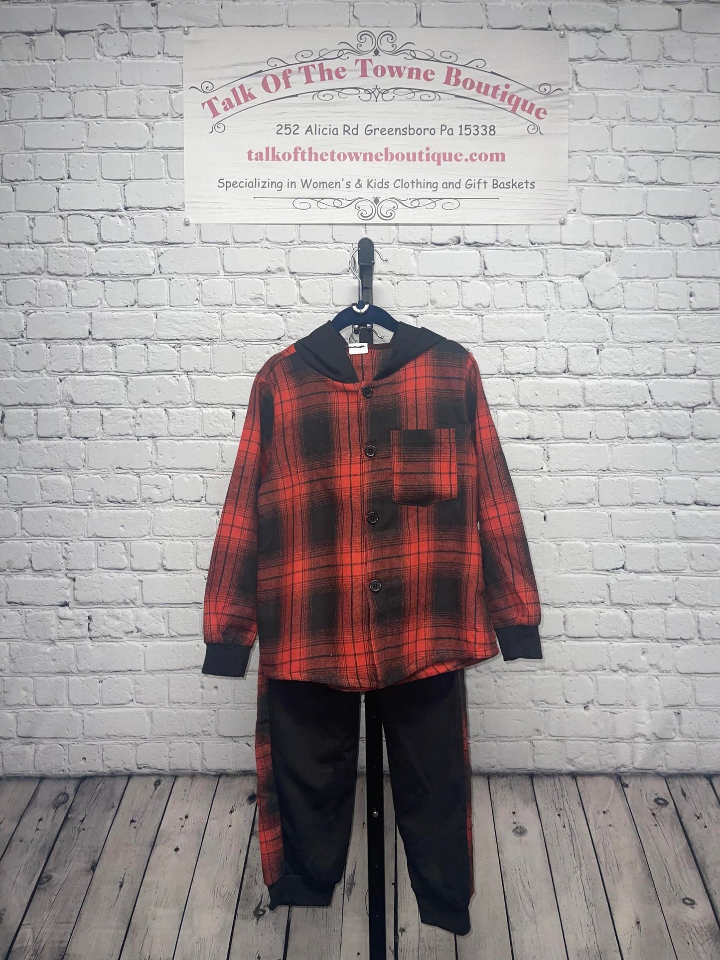 Clearance Toddler Boy - Red / Plaid