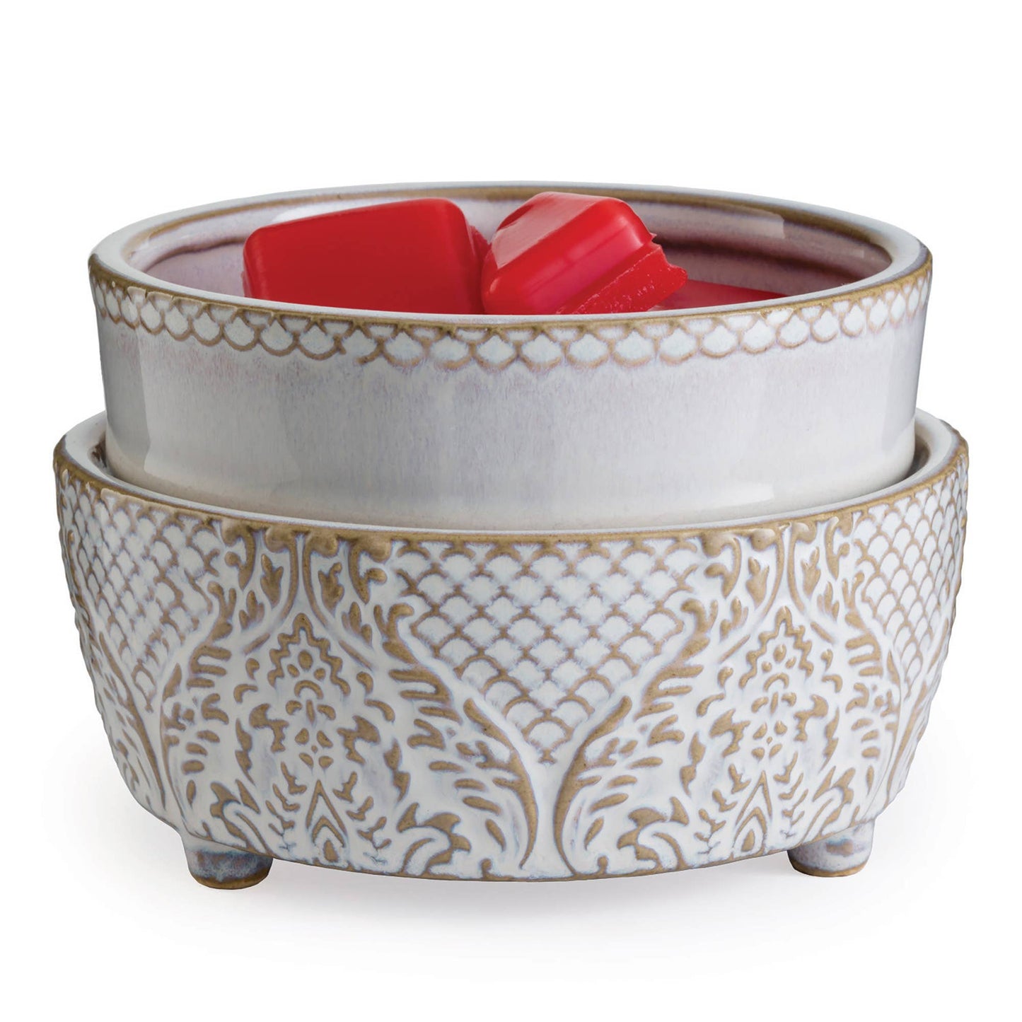 2-in-1 Fragrance Warmers - Classic: Vintage White