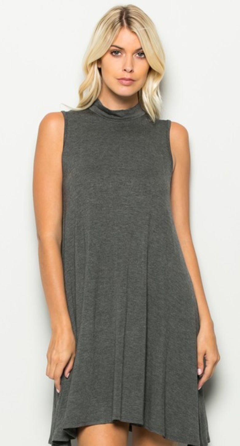 Mock Neck Dress's