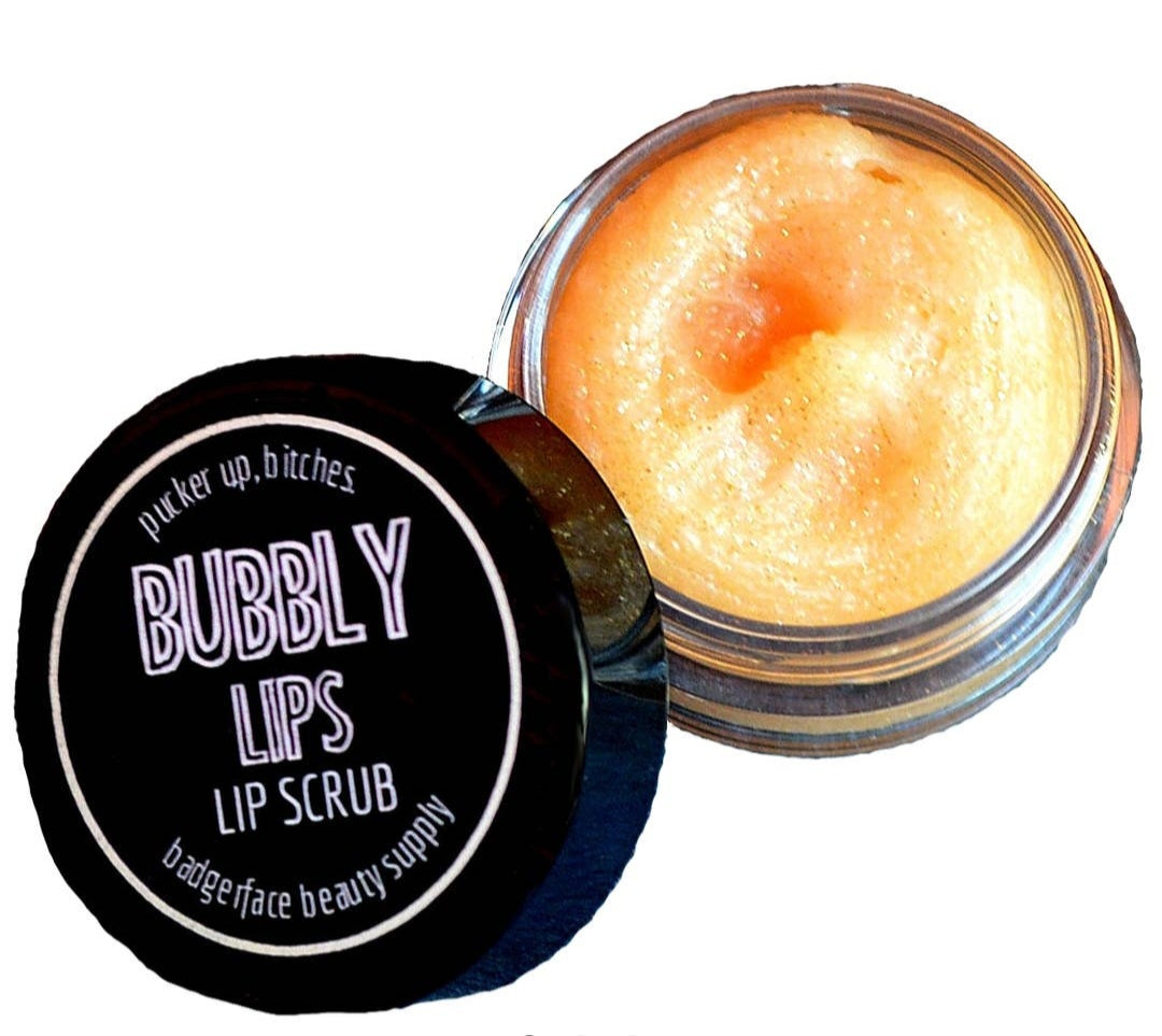 Badgerface Beauty Products Lip Scrub