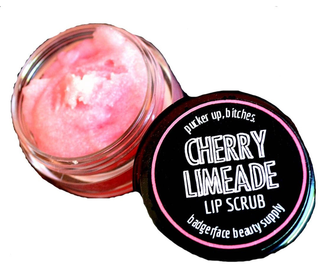 Badgerface Beauty Products Lip Scrub