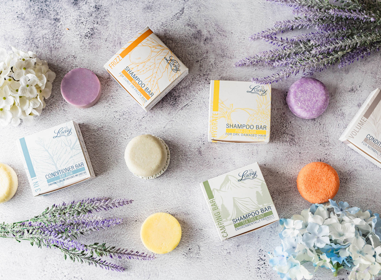 Luxiny - Shampoo Bar - Rosemary Lavender -Volume