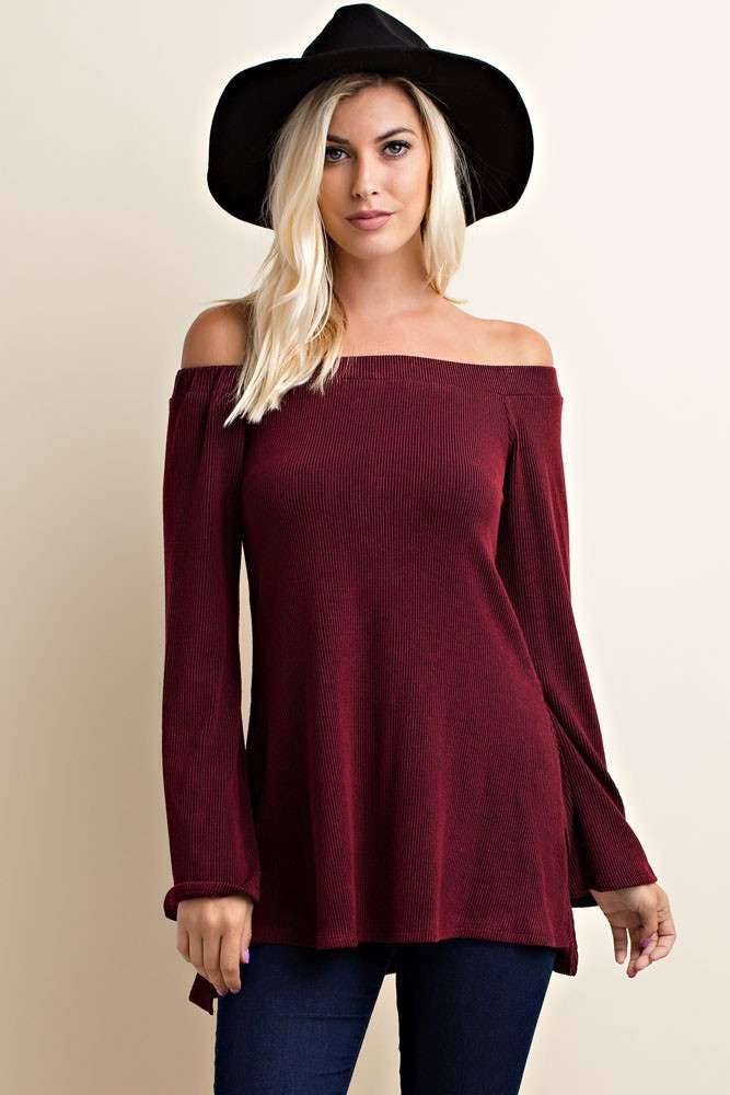 OFF SHOULDER TOP