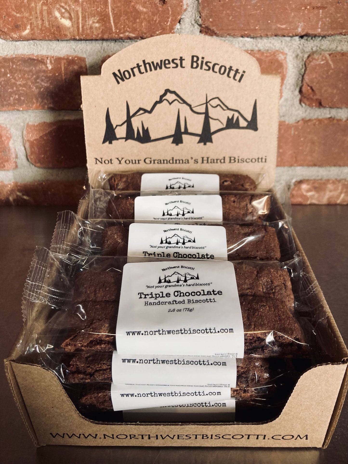 Northwest Biscotti, LLC - Triple Chocolate Biscotti