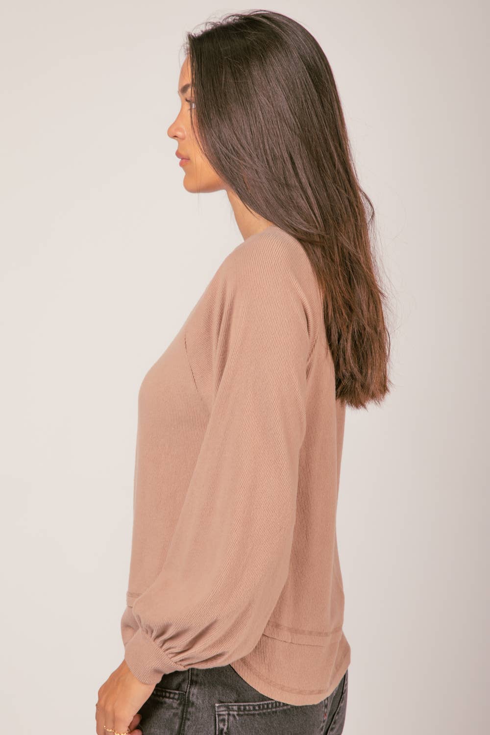 Oversized Cutout Knit Top