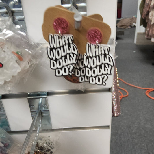Character Earrings (Resin)