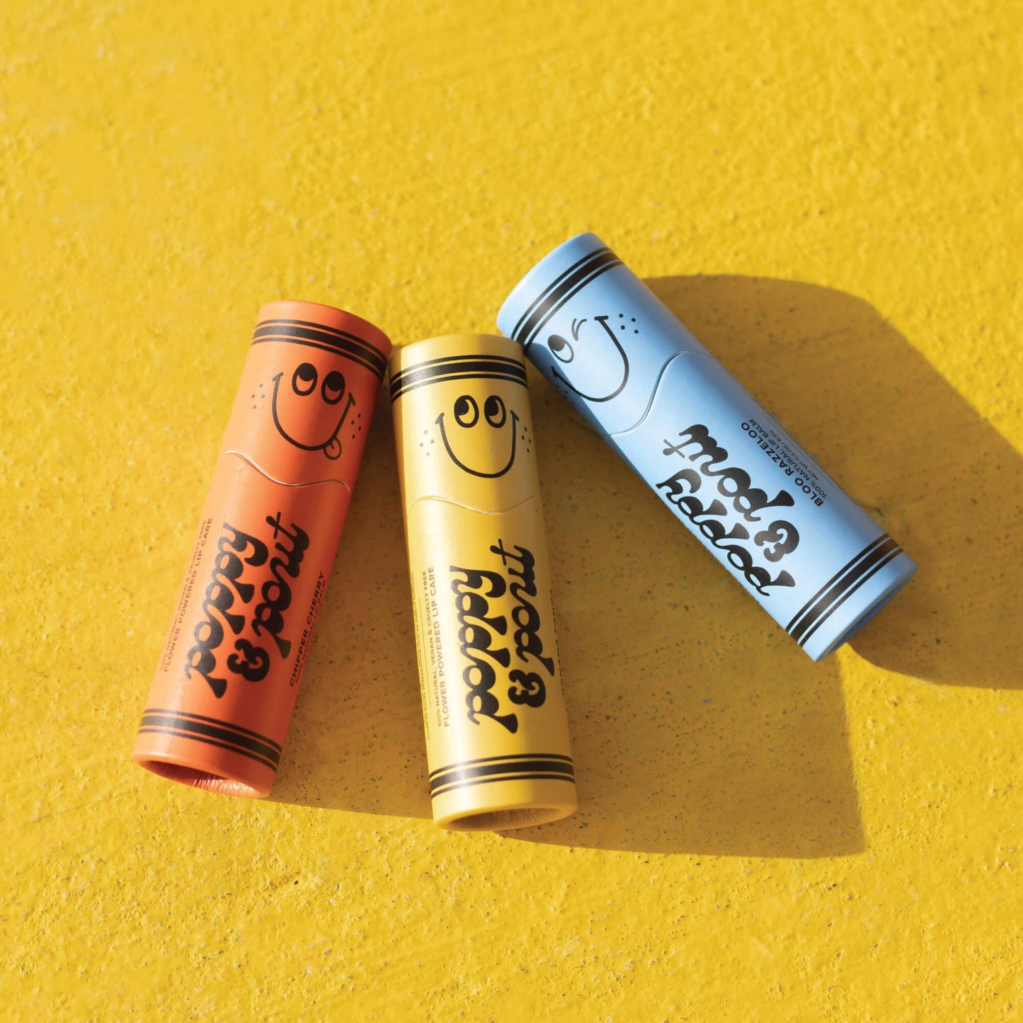 Poppy & Pout - Lip Balm, "Lil Poppies" Banana Fanna