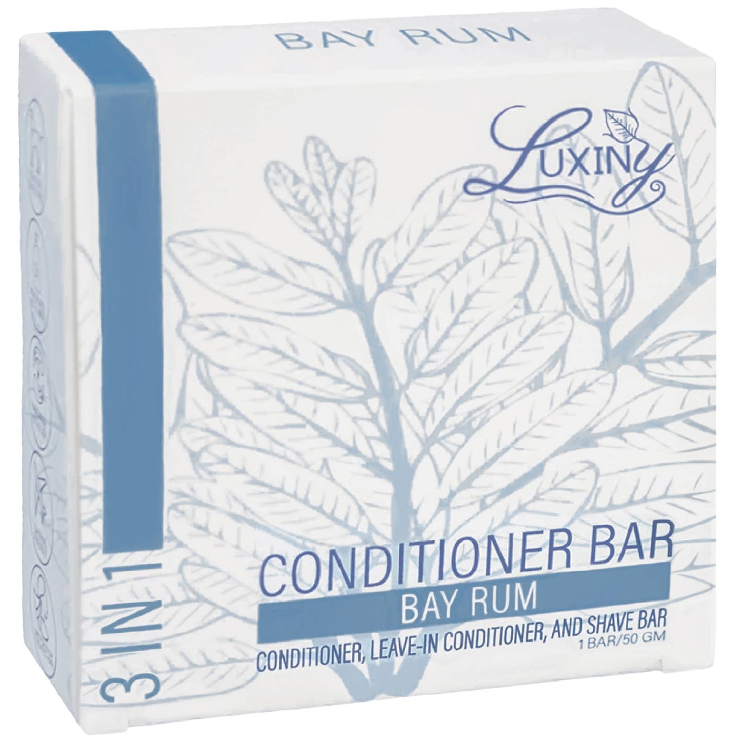 Luxiny Products - Luxurious Bath and Body - Solid Conditioner | 3 in 1 body lotion & Shave Bar | Bay Rum