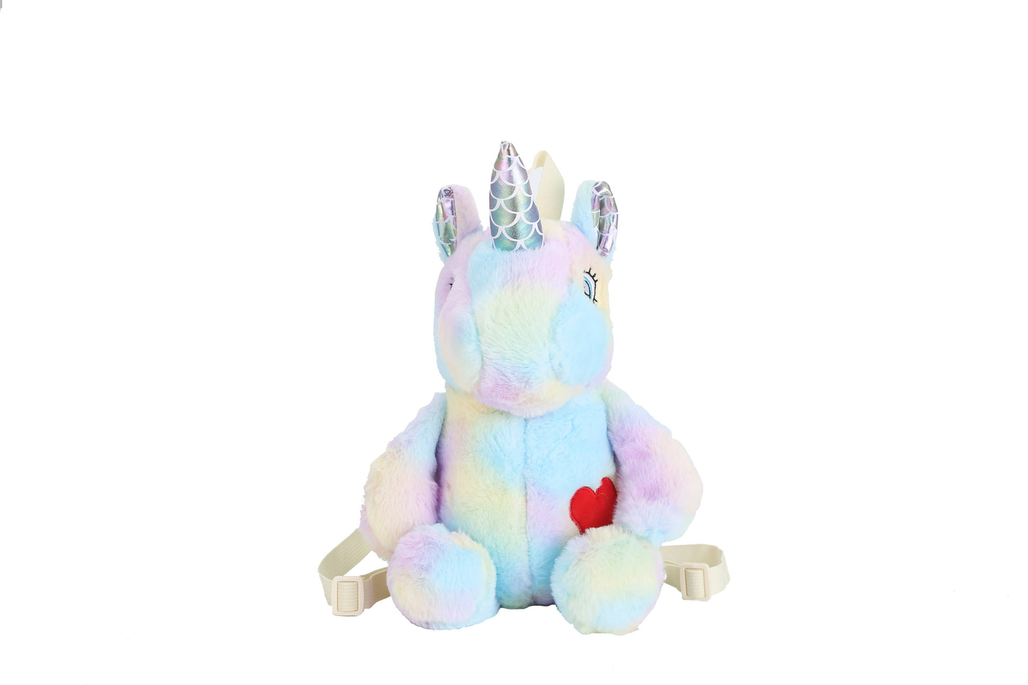 Plushie Heart Unicorn Backpack - Blue 🦄