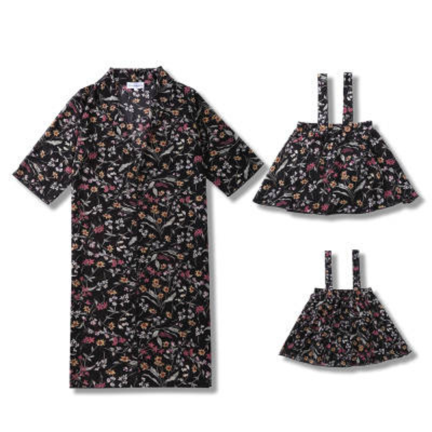 DUSTER/SUSPENDER SKIRT