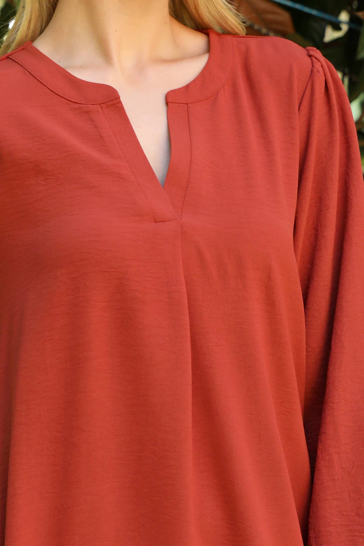 Collared neckline woven dress
