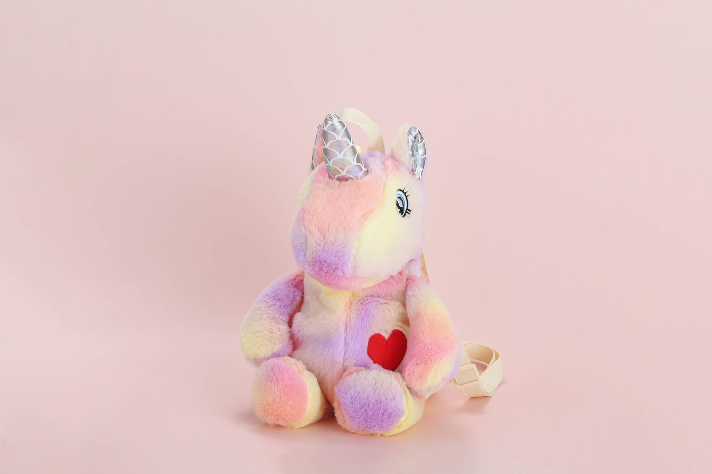 Plushie Heart Unicorn Backpack - Pink 🦄