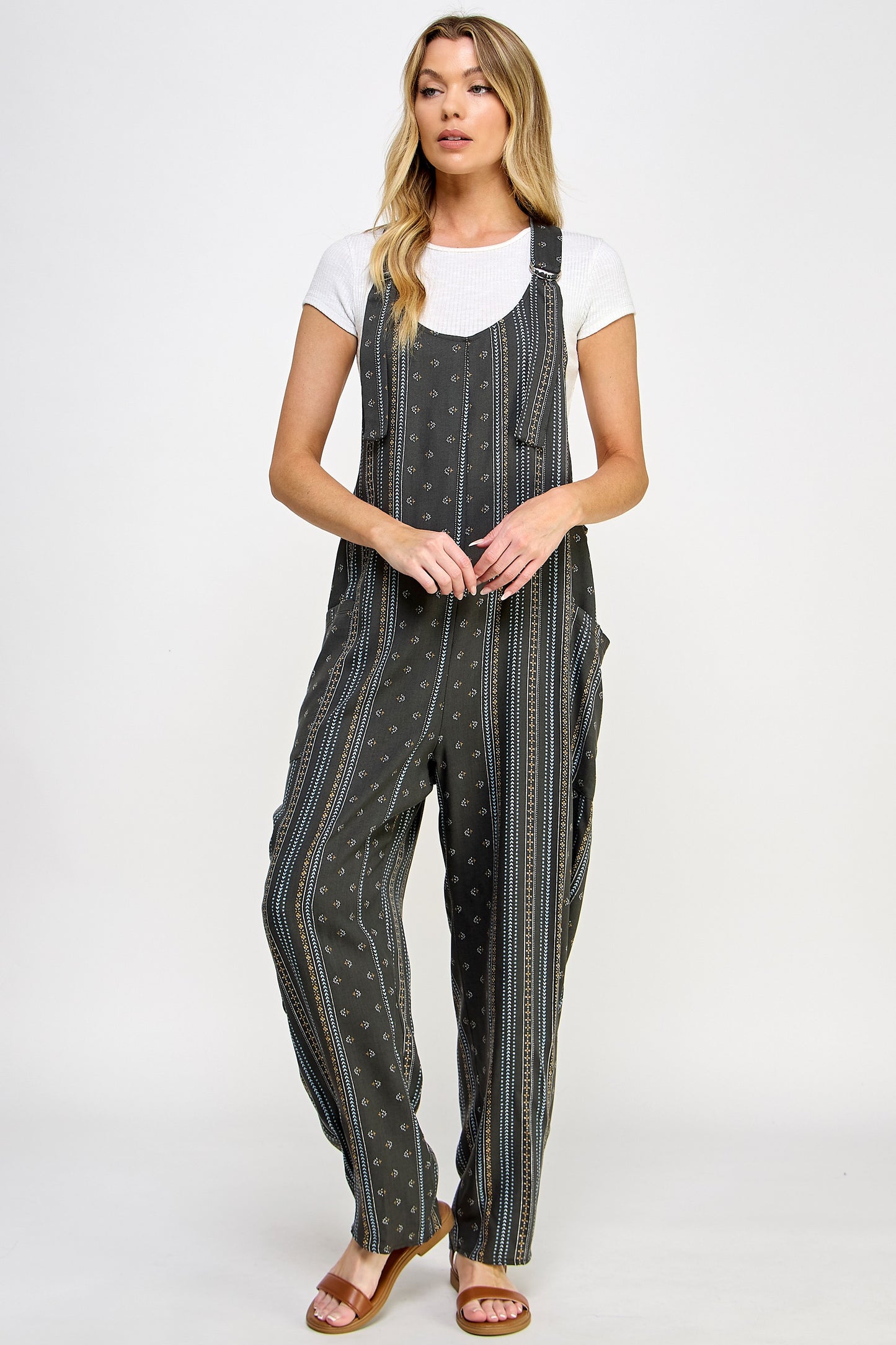 Adjustable Straps Overalls