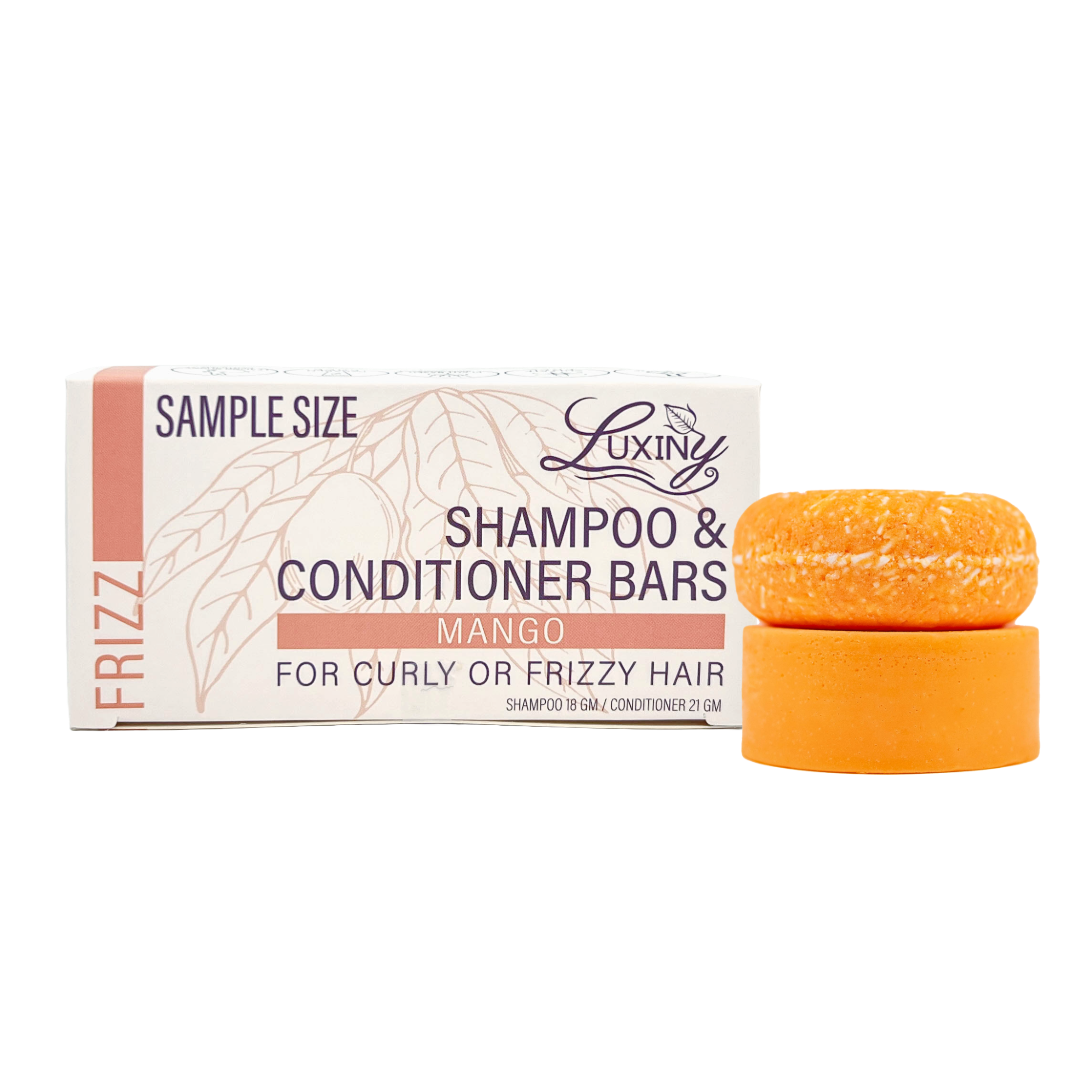 Shampoo & Conditioner Bar Sample Set | Mango |