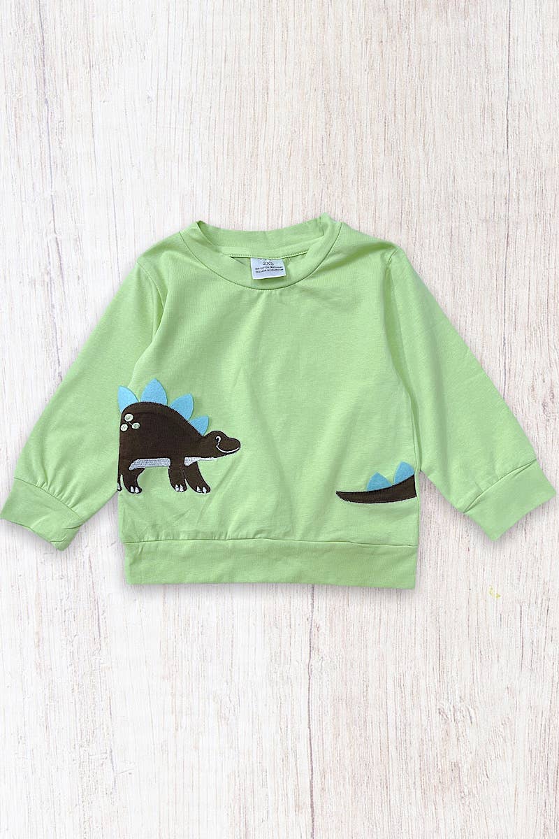 MINT DINOSAUR PRINTED SWEATSHIRT. LC-TP-20218385