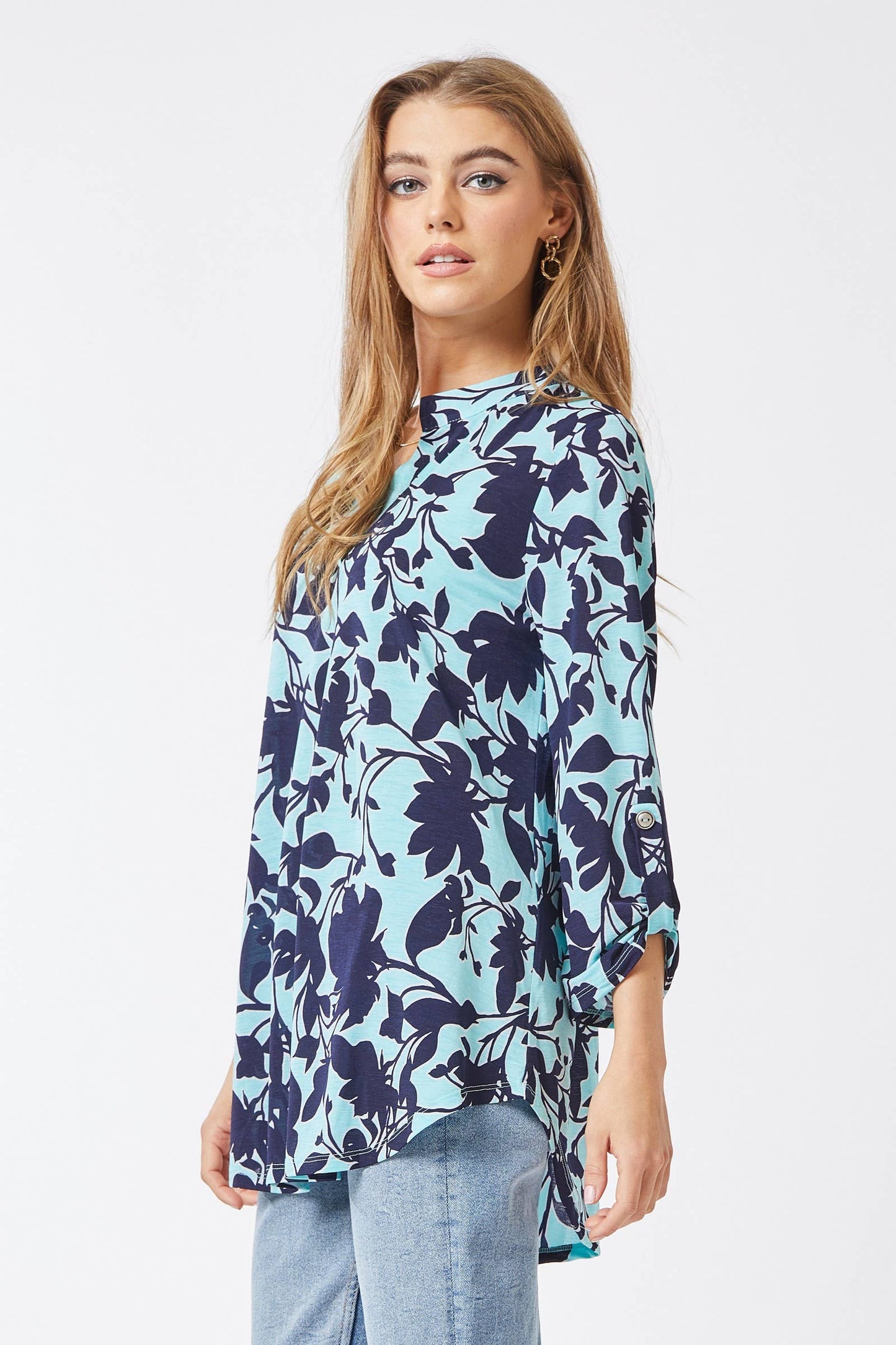 Dear Scarlett - 3/4 Sleeve LIZZY Wrinkle Free Blouse