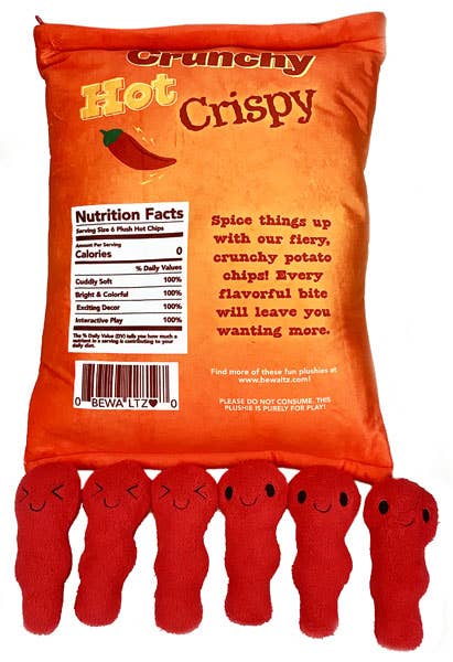 Bewaltz - Mini Plushies - Red Hot Crisps