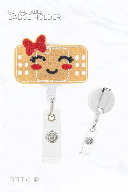 Suzie Q USA - Bandage Design Retractable Badge Holder