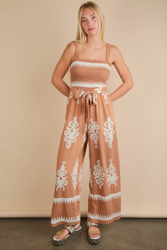 Boho Detail Jumpsuit