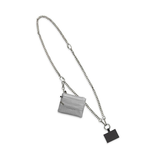 Save The Girls - Clip & Go Crossbody Chain w/Zippered Pouch