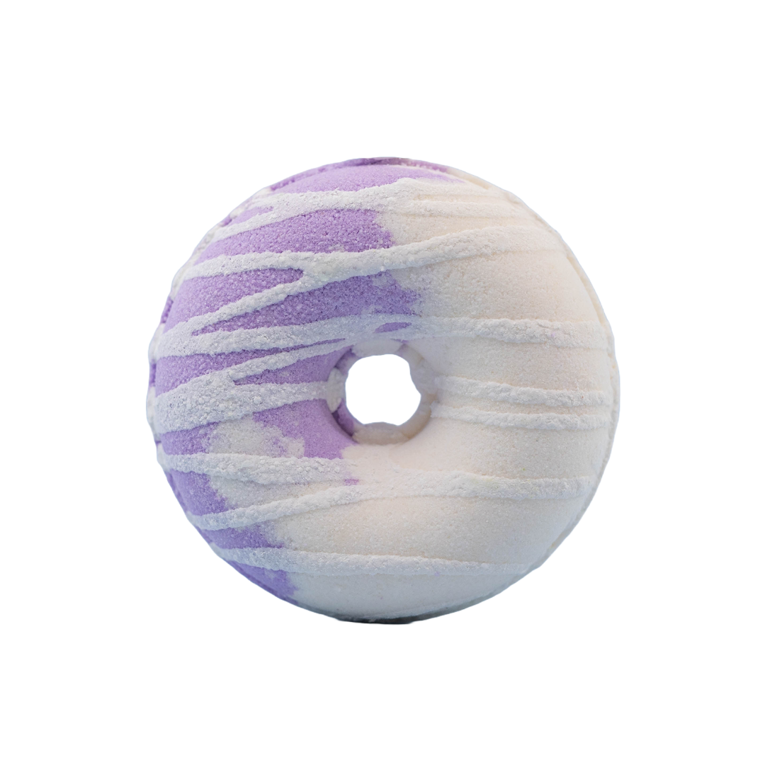 Luxiny Products - Luxurious Bath and Body - Bath Bomb | Donut Shaped Bath Bomb | Black Raspberry Vanilla