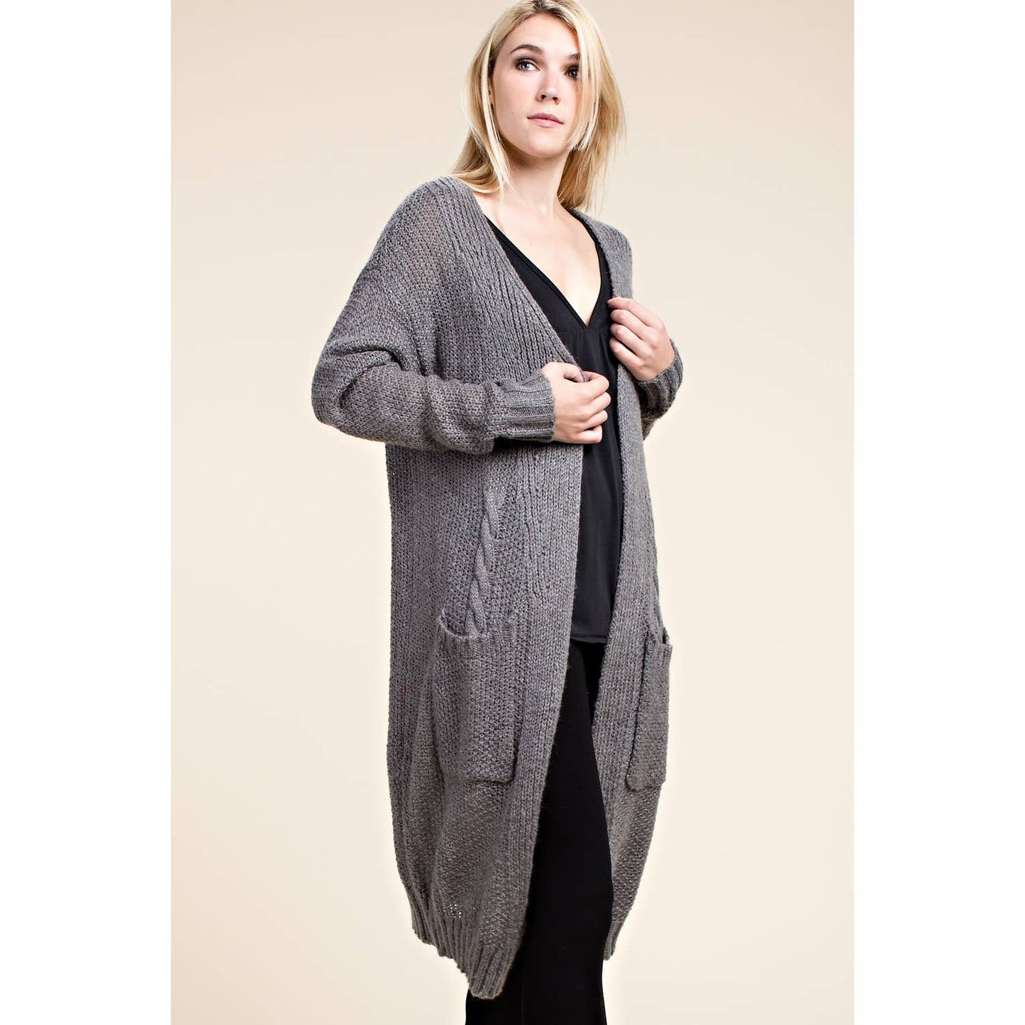 LONG SWEATER CARDIGAN