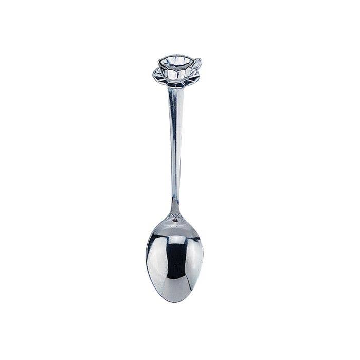 HIC - Harold Import Co. - Demi Spoon with Cup and Saucer Design – Stainless Steel