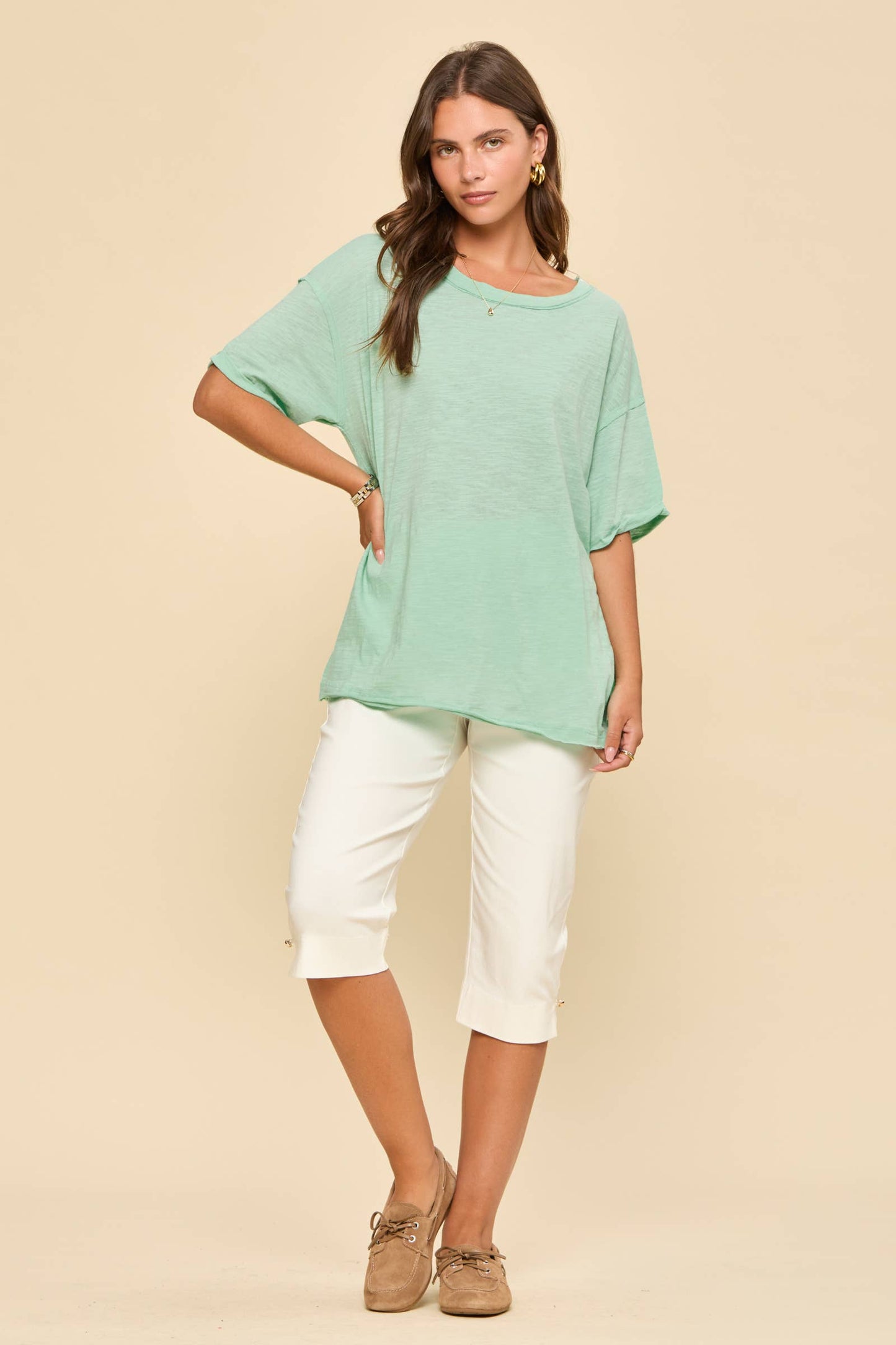 Short Sleeve Cotton Top