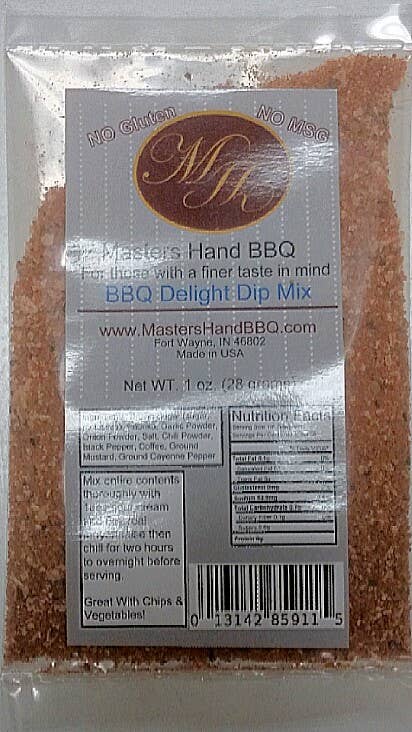Master's Hand BBQ - BBQ Delight Dip Mix 10DO1