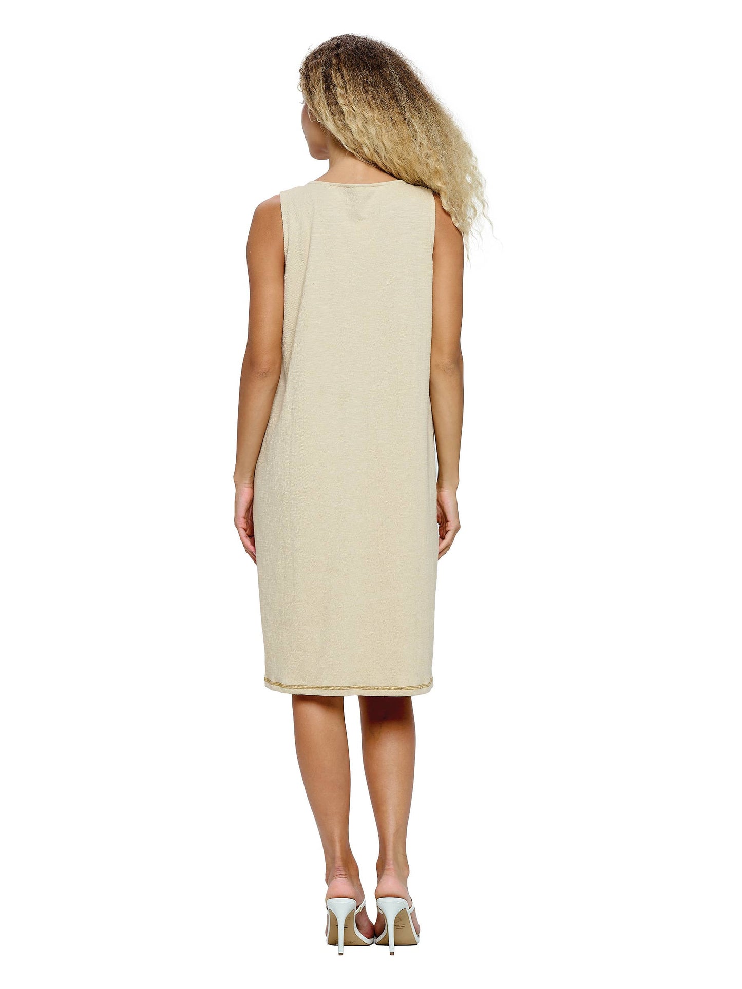 Boho Crinkled Dress Patchwork