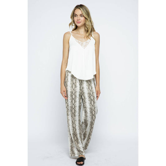 ANIMAL PRINT LOUNGE PANTS