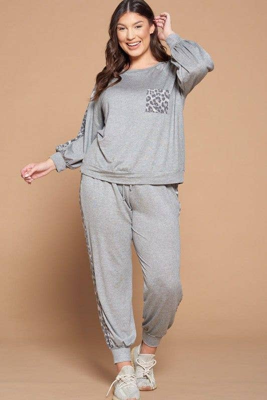 Plus Size French Terry Pullover