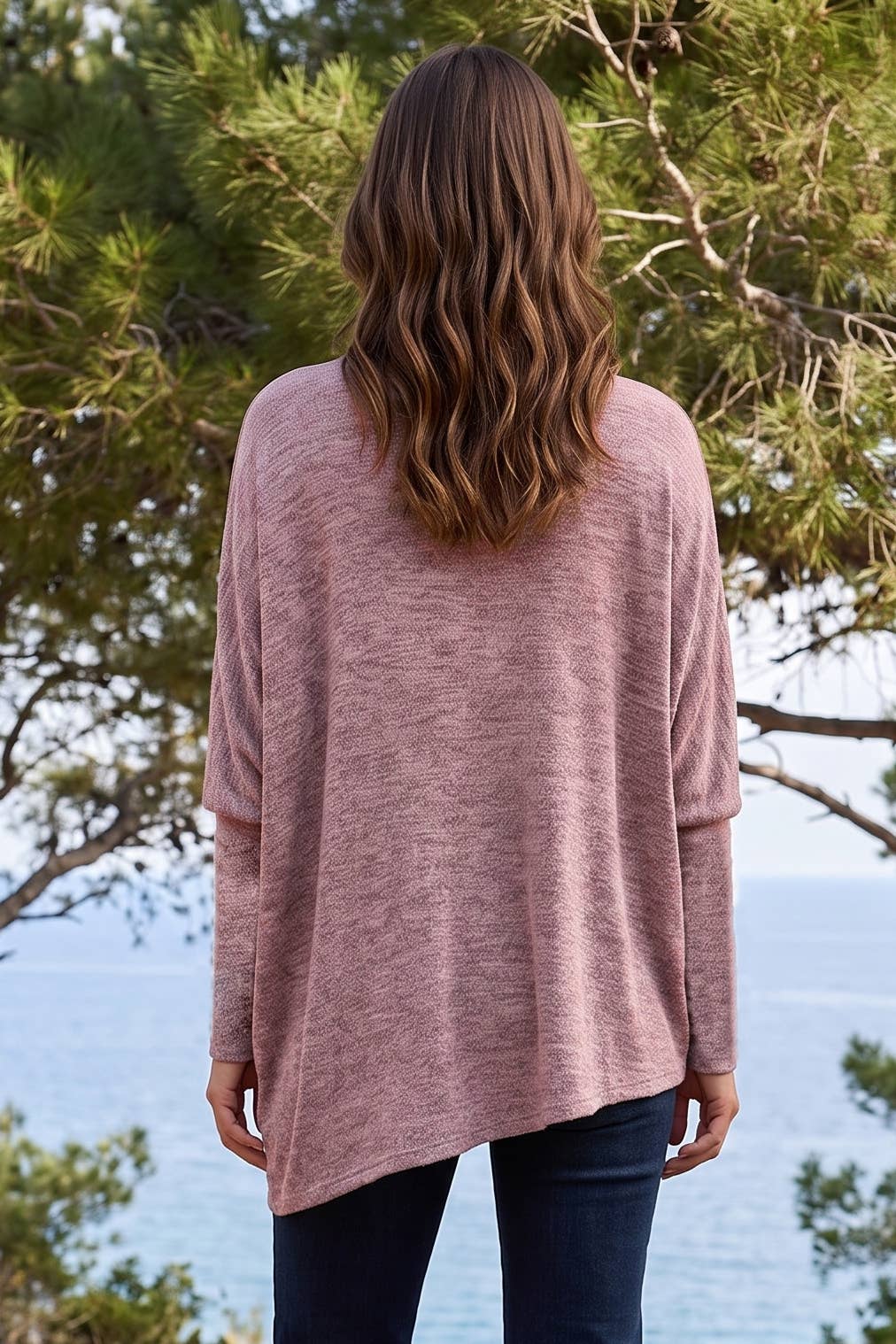 2-Way Cowl Neck or One-Shoulder Asymmetrical Top