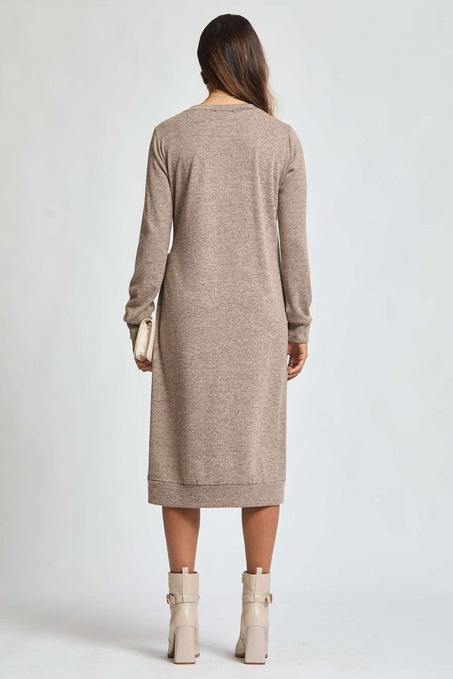 Hacci Knit Tunic Dress
