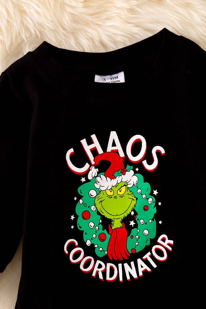 Chaos Coordinator black bodysuit . RPG40799