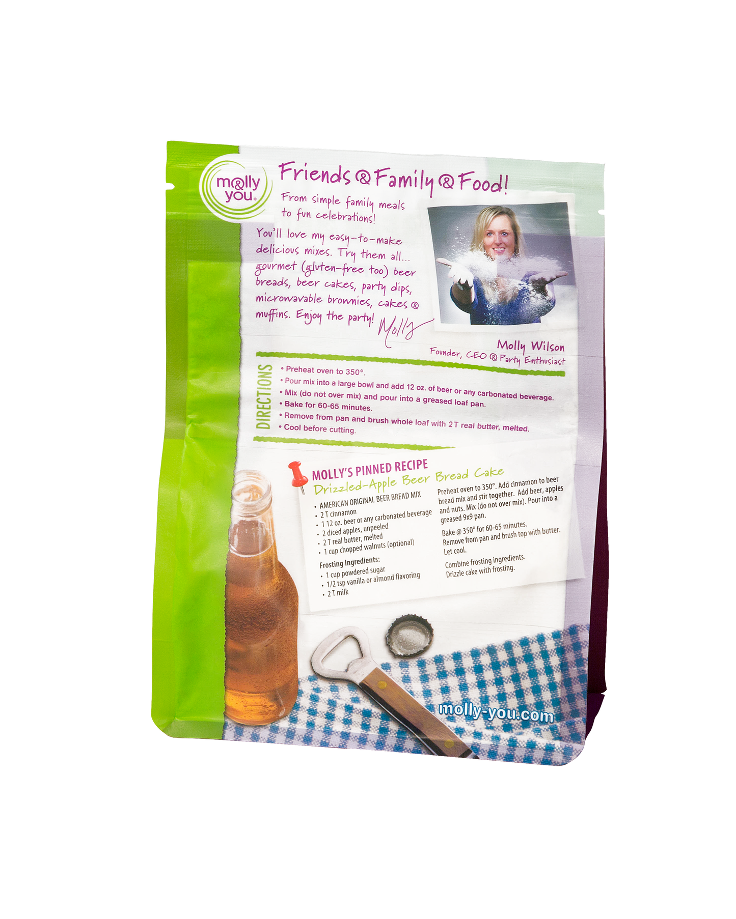 molly&you® - American Original Beer Bread Mix