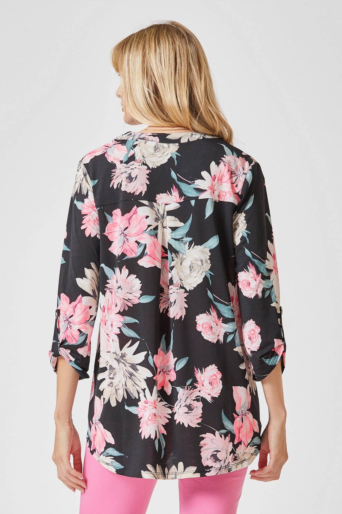 3/4 Sleeve Printed LIZZY Top