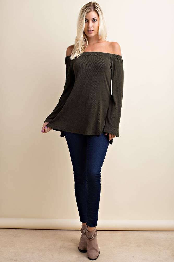 OFF SHOULDER TOP