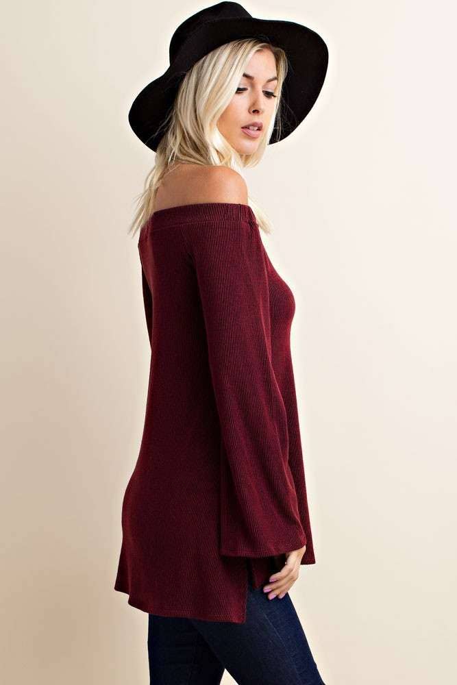 OFF SHOULDER TOP