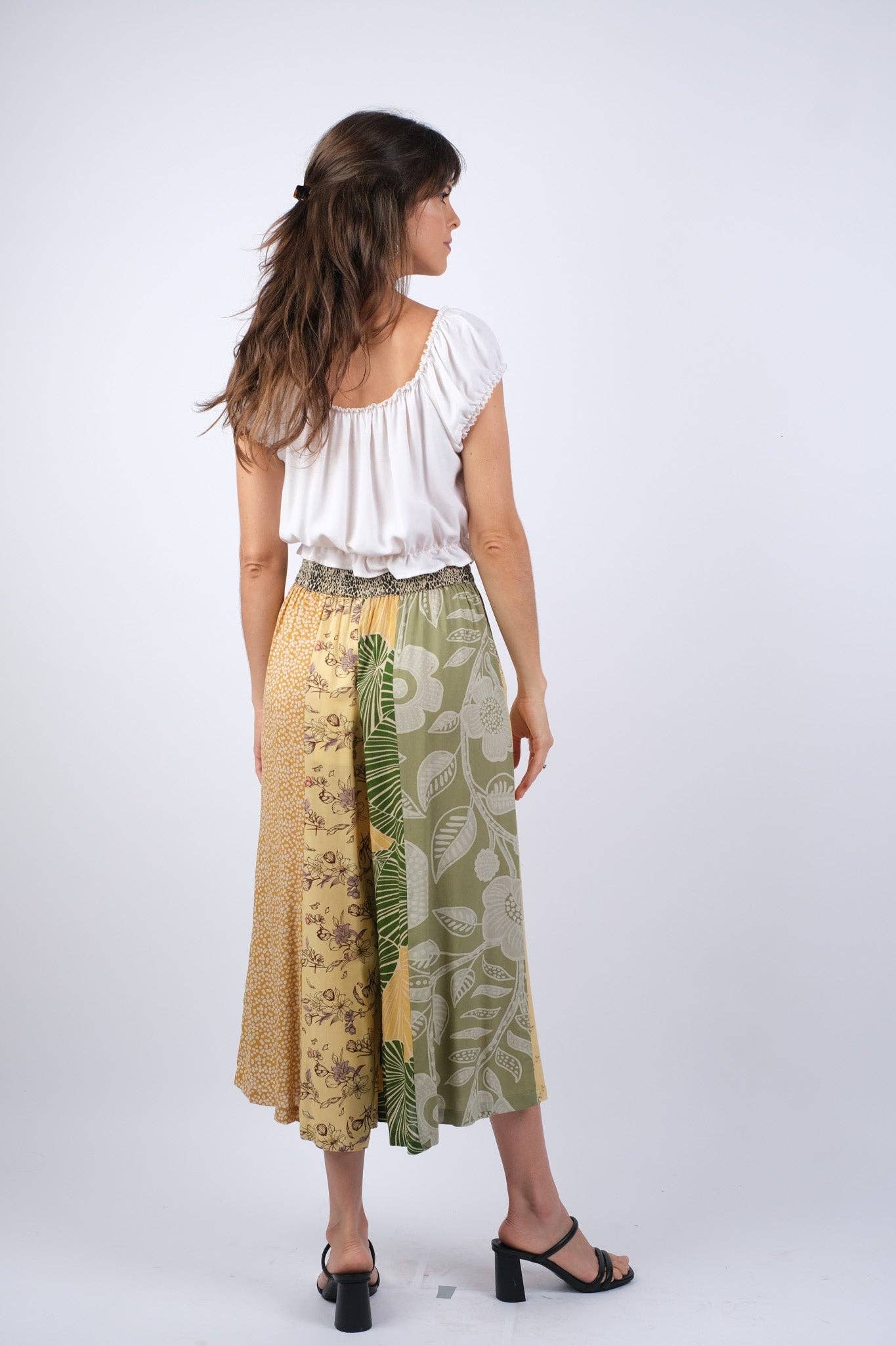 Patchwork Hippie Jungle Dream Palazzo Pants