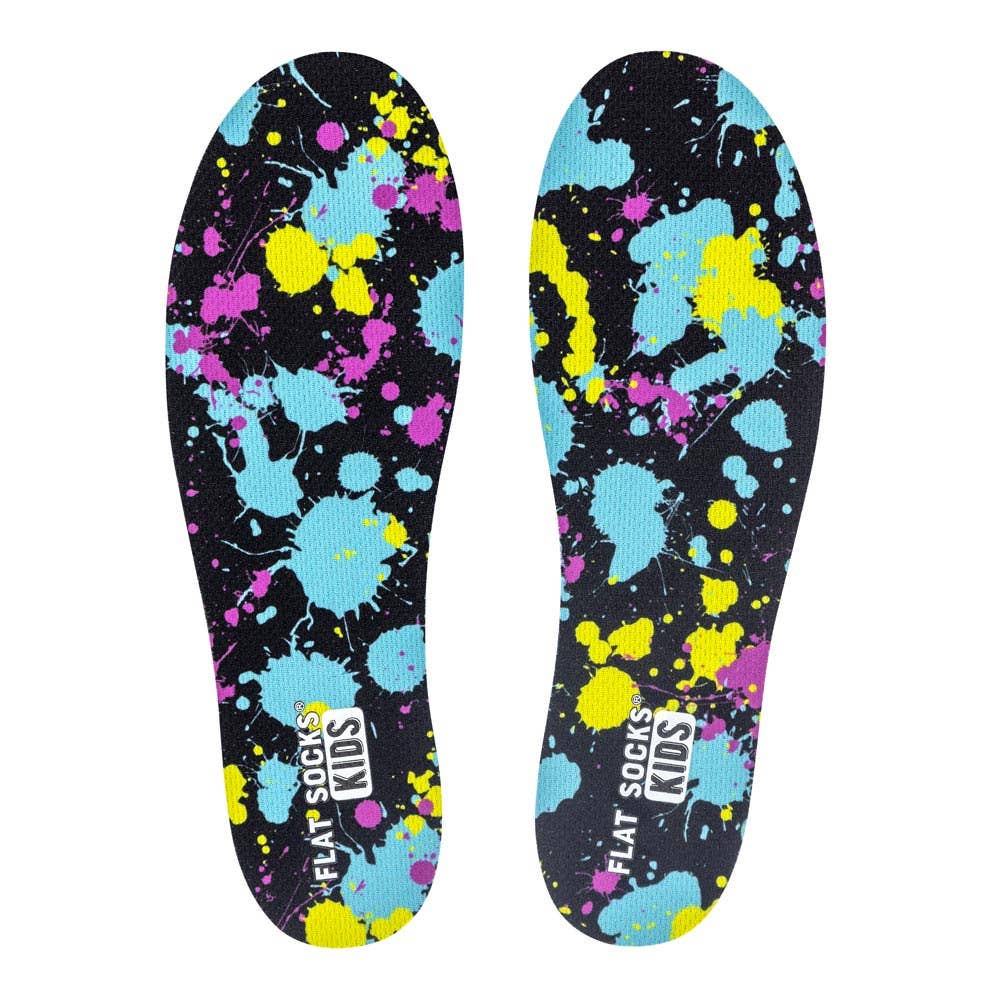 FLAT SOCKS - Paint Splatter FLAT SOCKS Kids