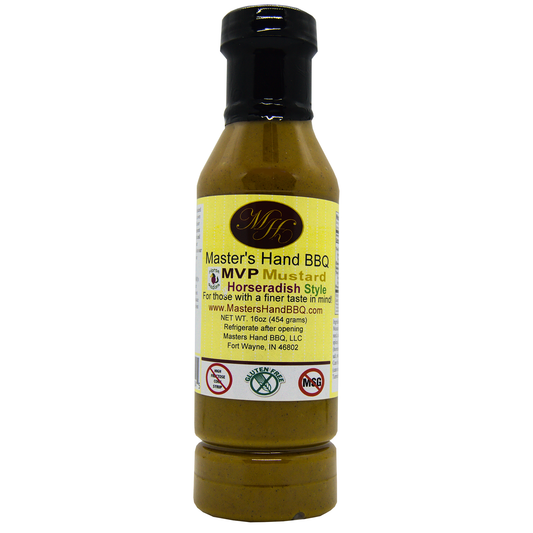 Master's Hand BBQ - MVP Horseradish Mustard Sauce 16oz