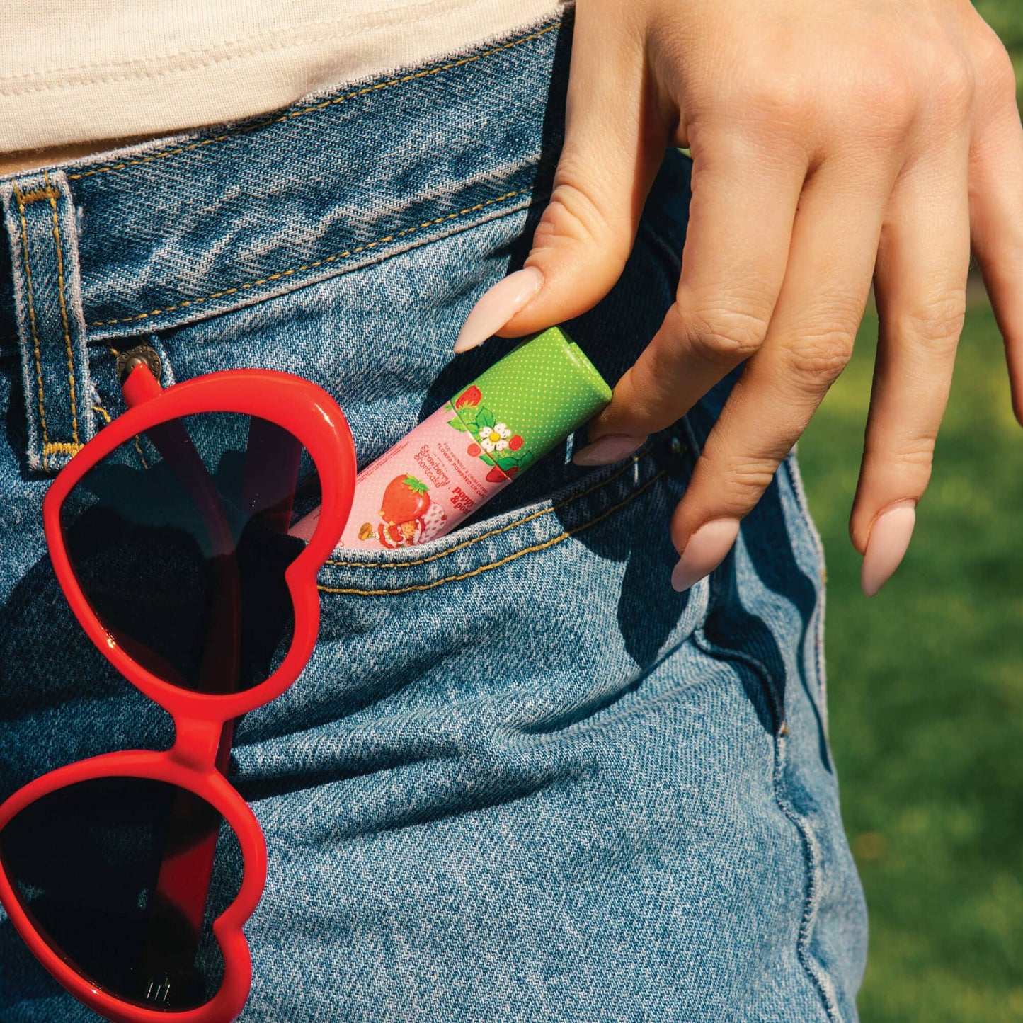 Poppy & Pout - Limited Edition, Lip Balm, Strawberry Shortcake