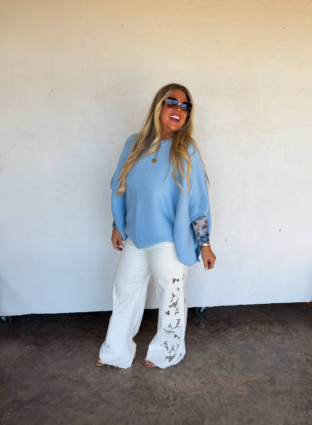 SPRING MEG PULLOVER PONCHO