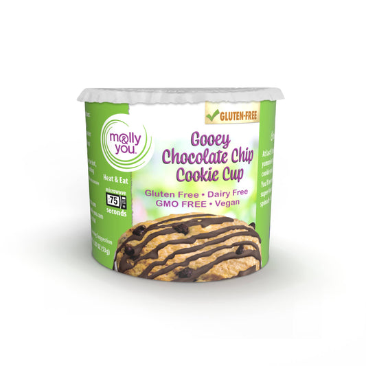 molly&you® - Gluten-Free Gooey Chocolate Chip Cookie Cup