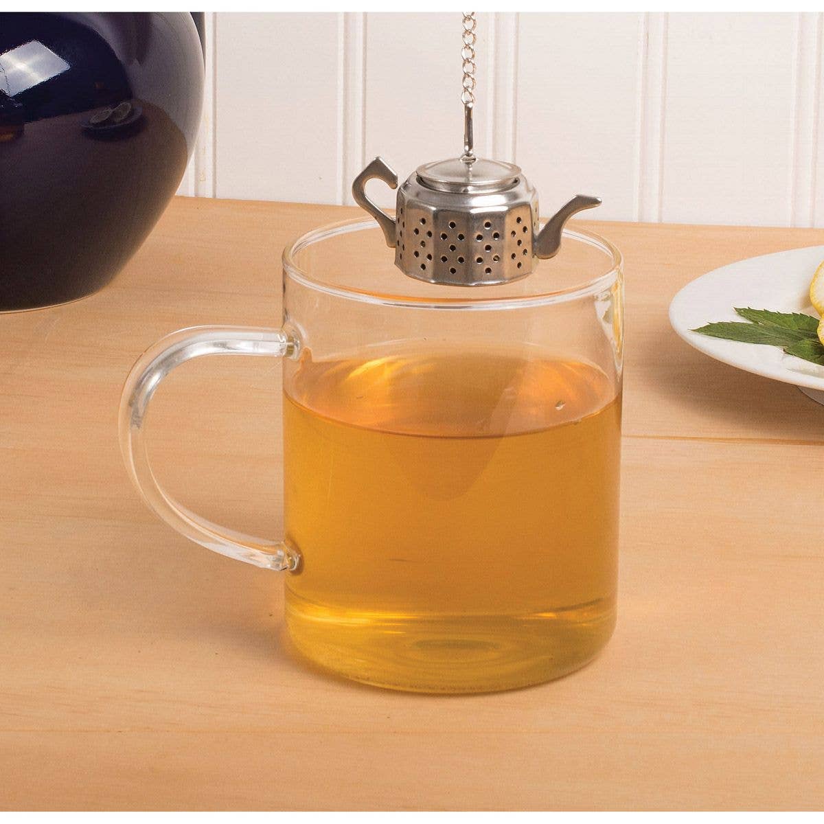 HIC - Harold Import Co. - HIC Kitchen Teapot With Caddy Tea Infuser