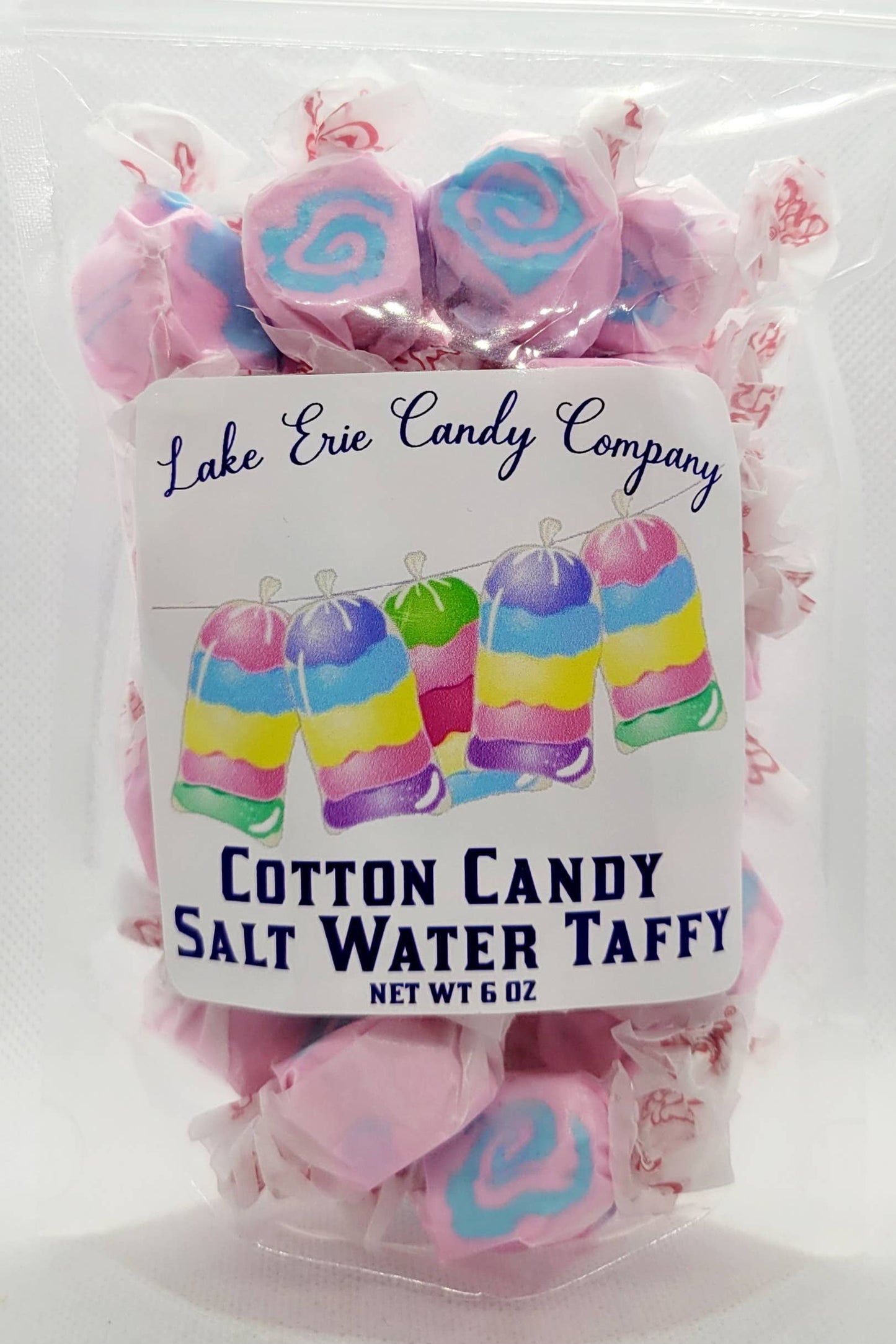 Lake Erie Candy Company - Cotton Candy Salt Water Taffy