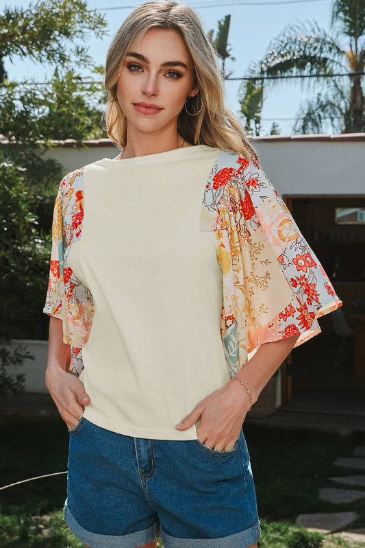 Batwing Sleeve Blouse