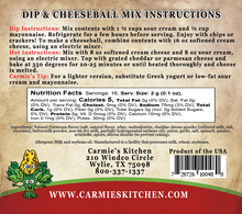 Carmie's Kitchen - Spinach Parmesan Dip Mix