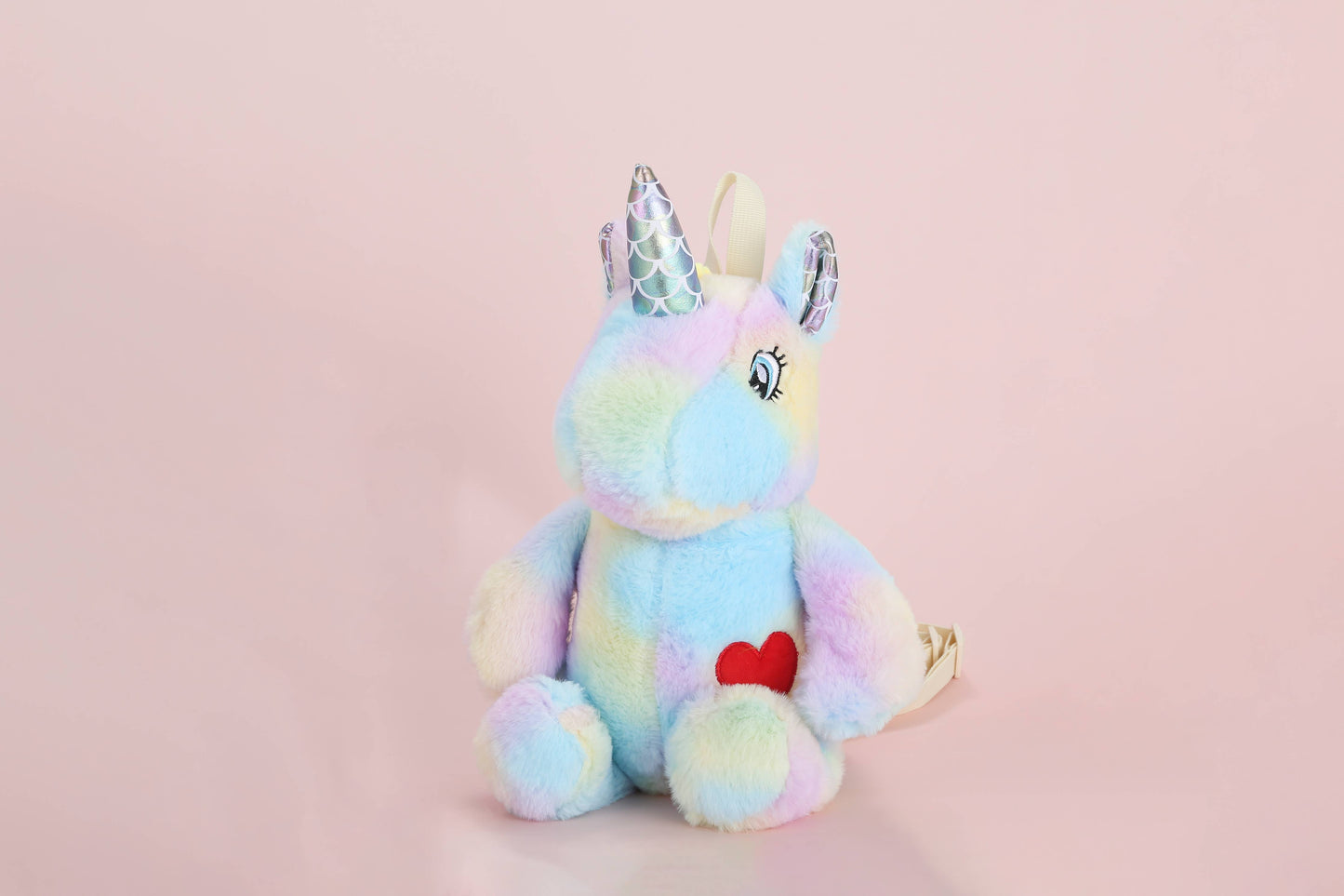 Plushie Heart Unicorn Backpack - Blue 🦄